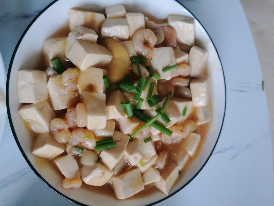 虾仁豆腐