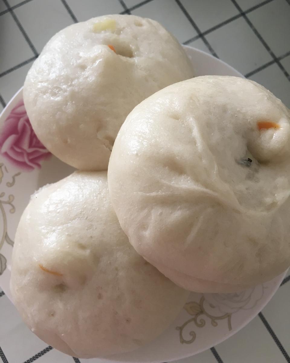 节省一半时间的大包子（另付翠绿菜包子，肉包子，腹黑包子食谱）