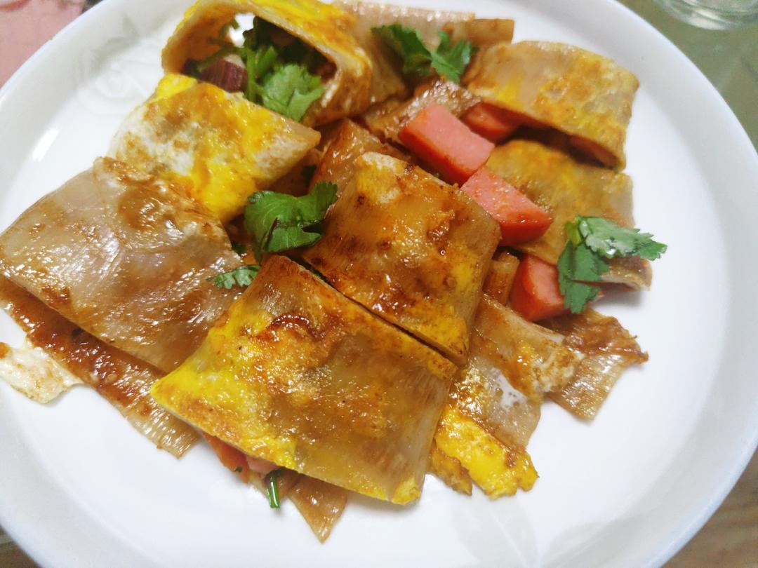 超级美味的东北烤冷面➕自制万能酱料【酱料是关键】
