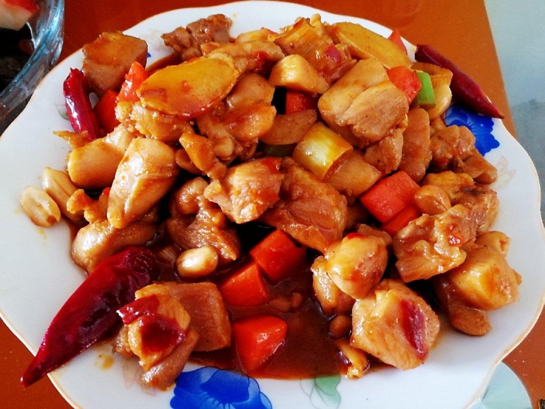 宫保鸡丁（家常做法）