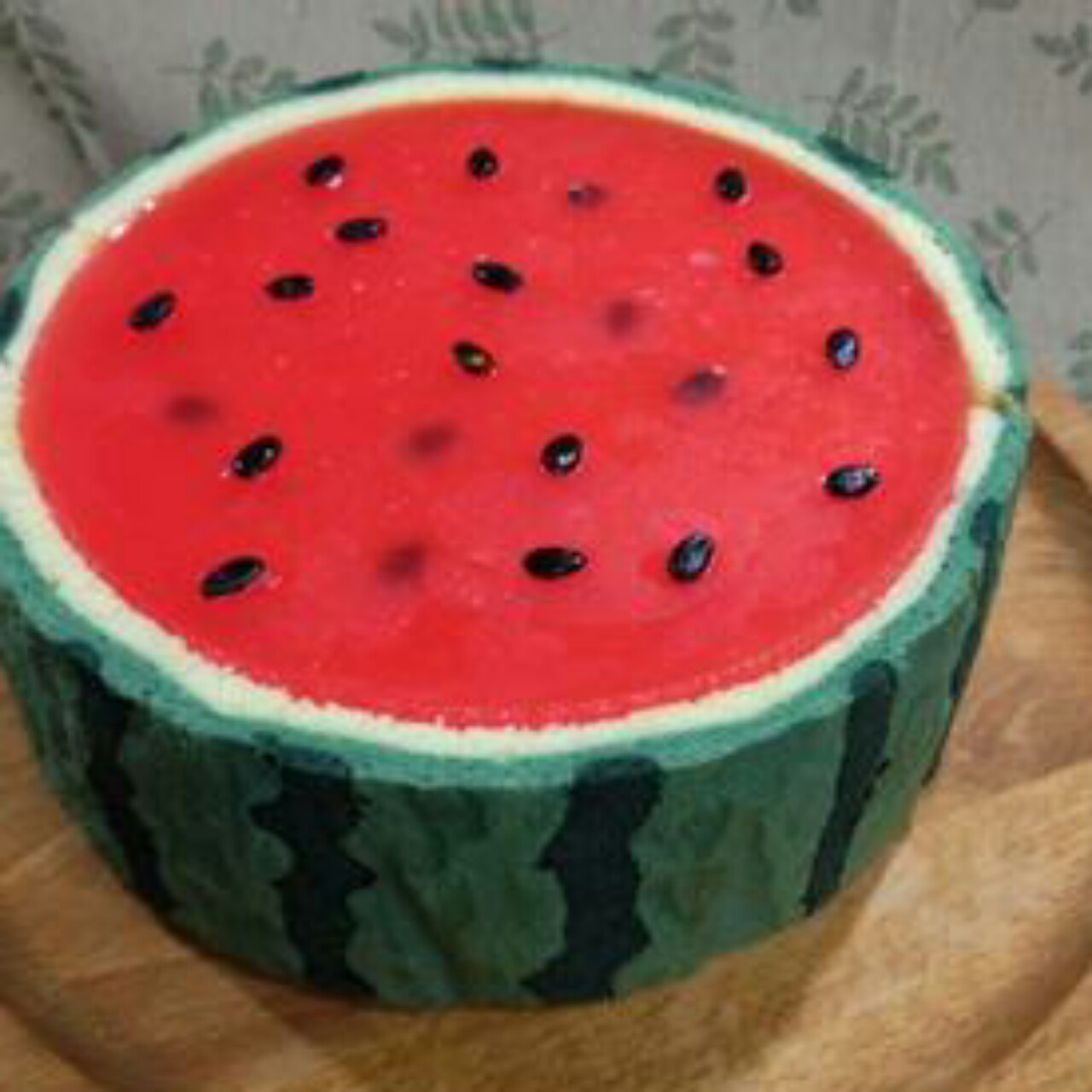 夏日冰凉西瓜慕斯