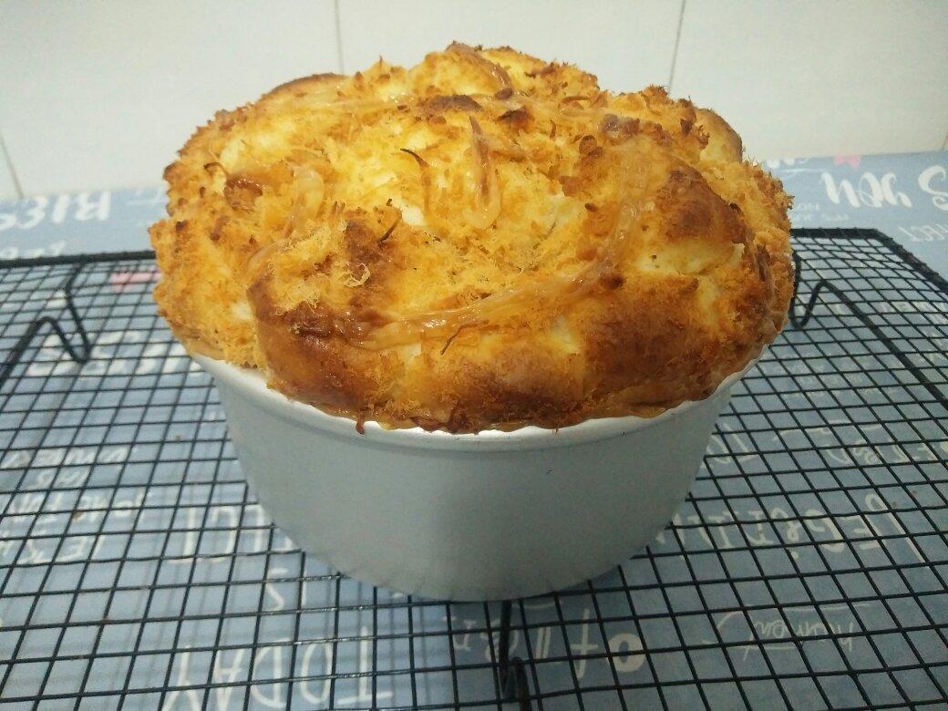 肉松手撕面包—超软会爆浆的面包哟