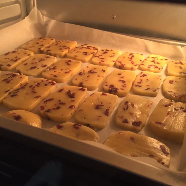 低糖少油版蔓越莓饼干