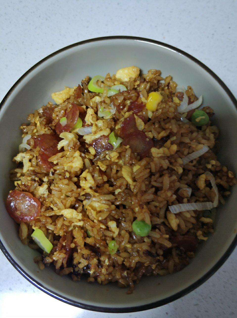 酱油炒饭(超级简单)