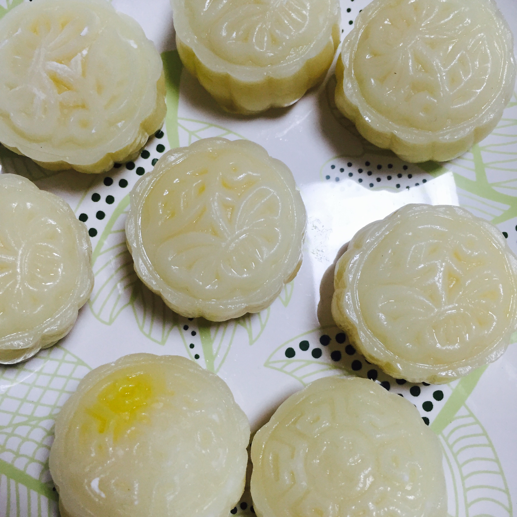 《Tinrry下午茶》冰皮月饼（奶黄馅）