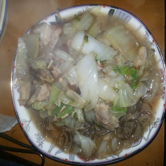 白菜炖粉条