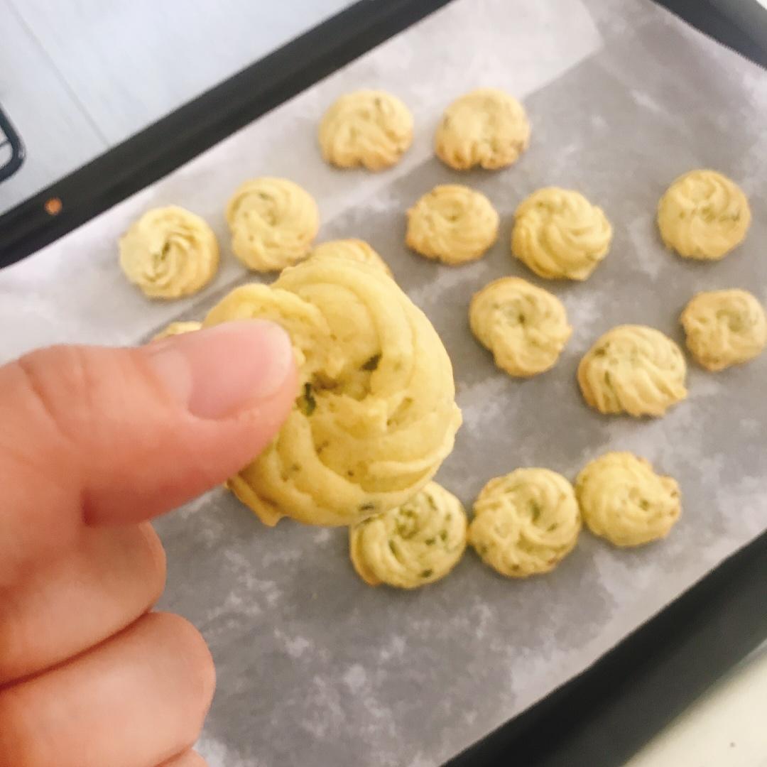 葱香曲奇——酥脆的咸味饼干