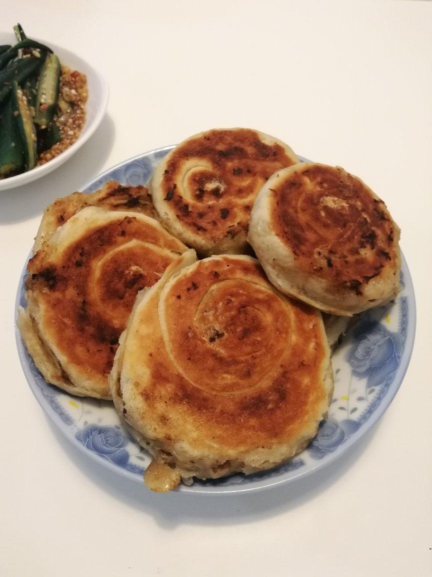 堂妈教你做油酥肉火烧