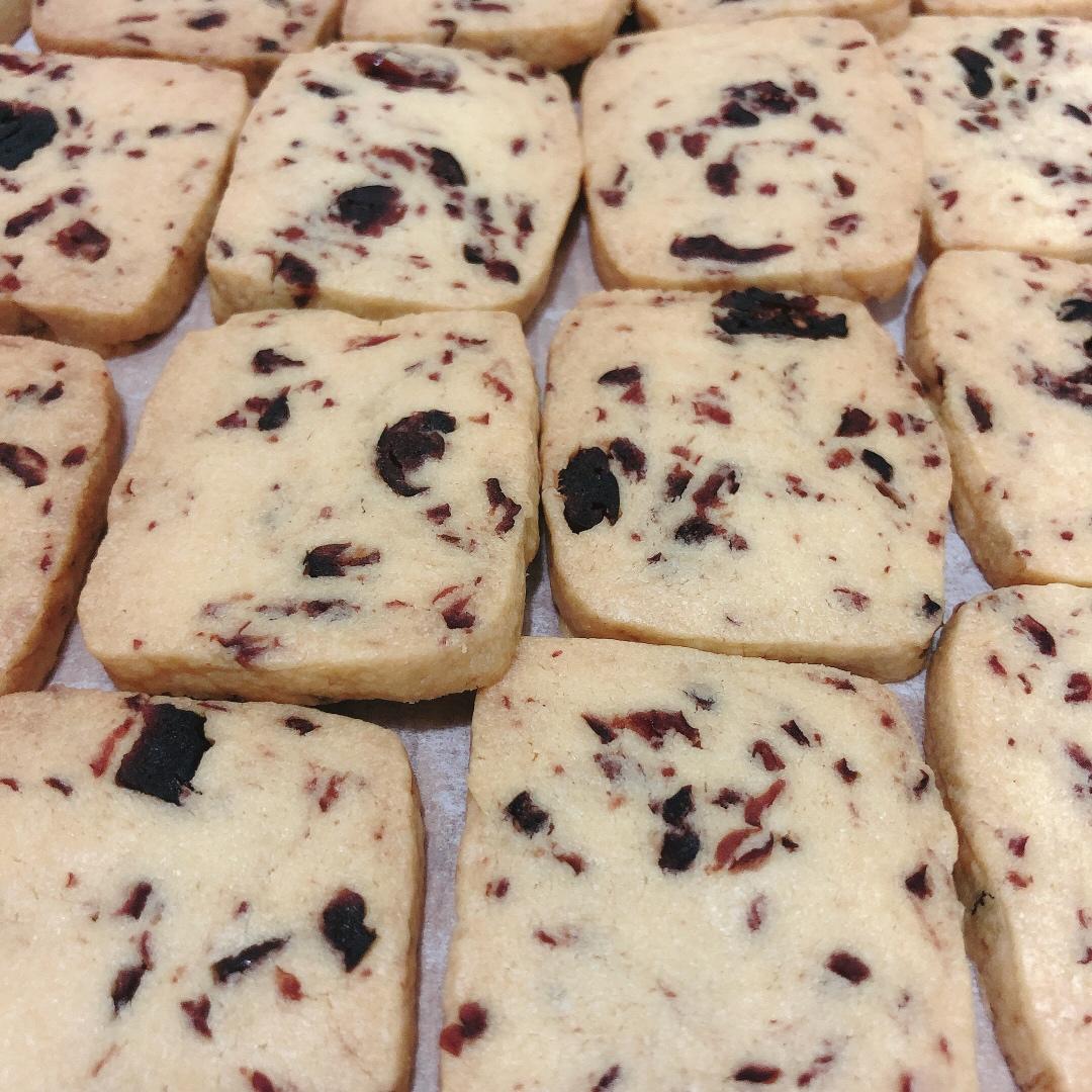 低糖少油版蔓越莓饼干