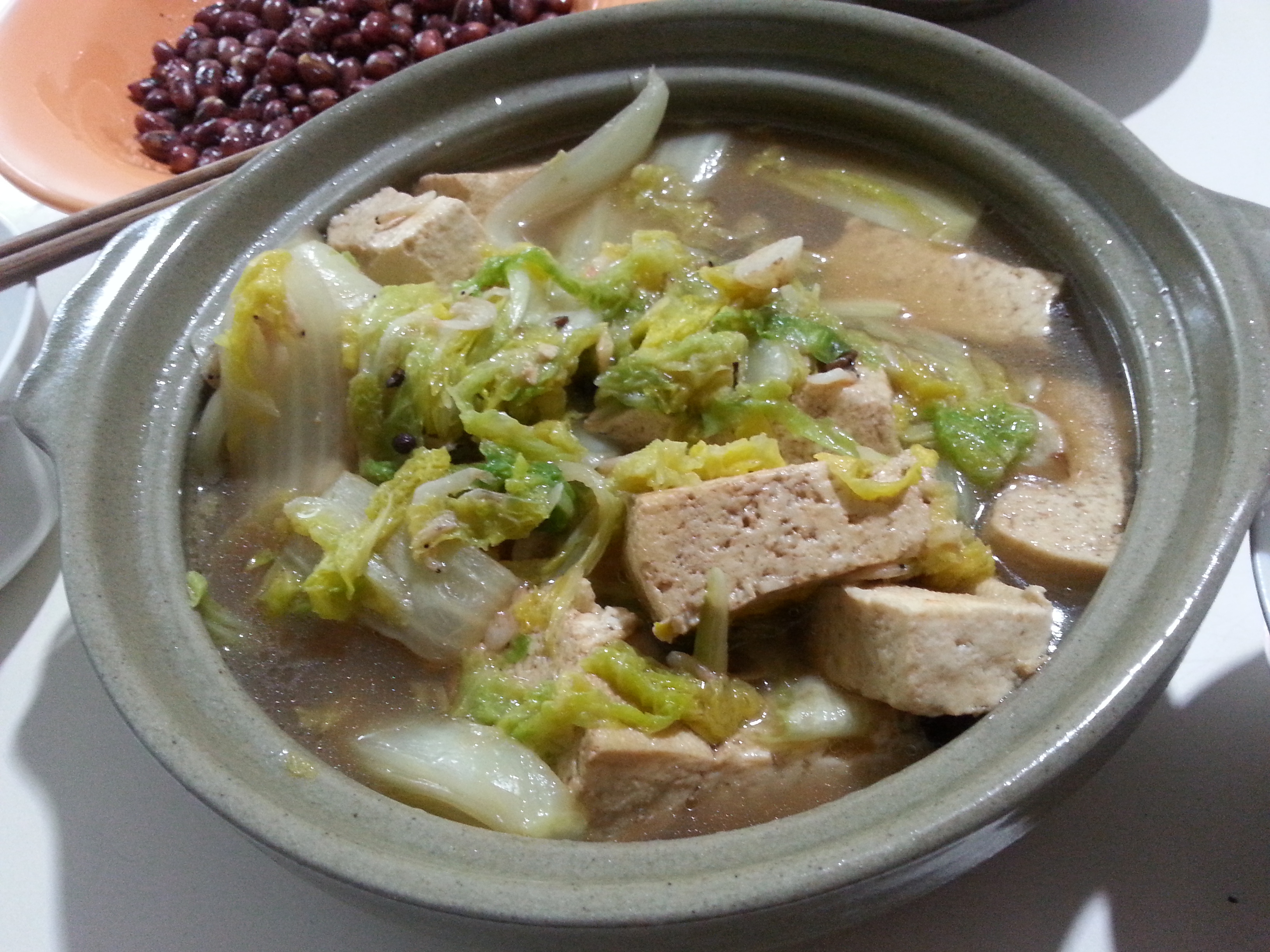白菜炖豆腐