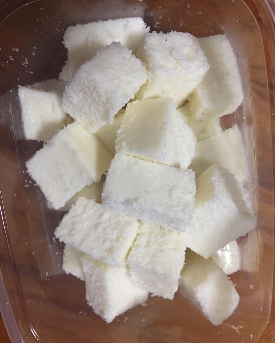 椰蓉小方，牛奶小方，不用烤箱的快手小点劣狐狐烘焙推荐