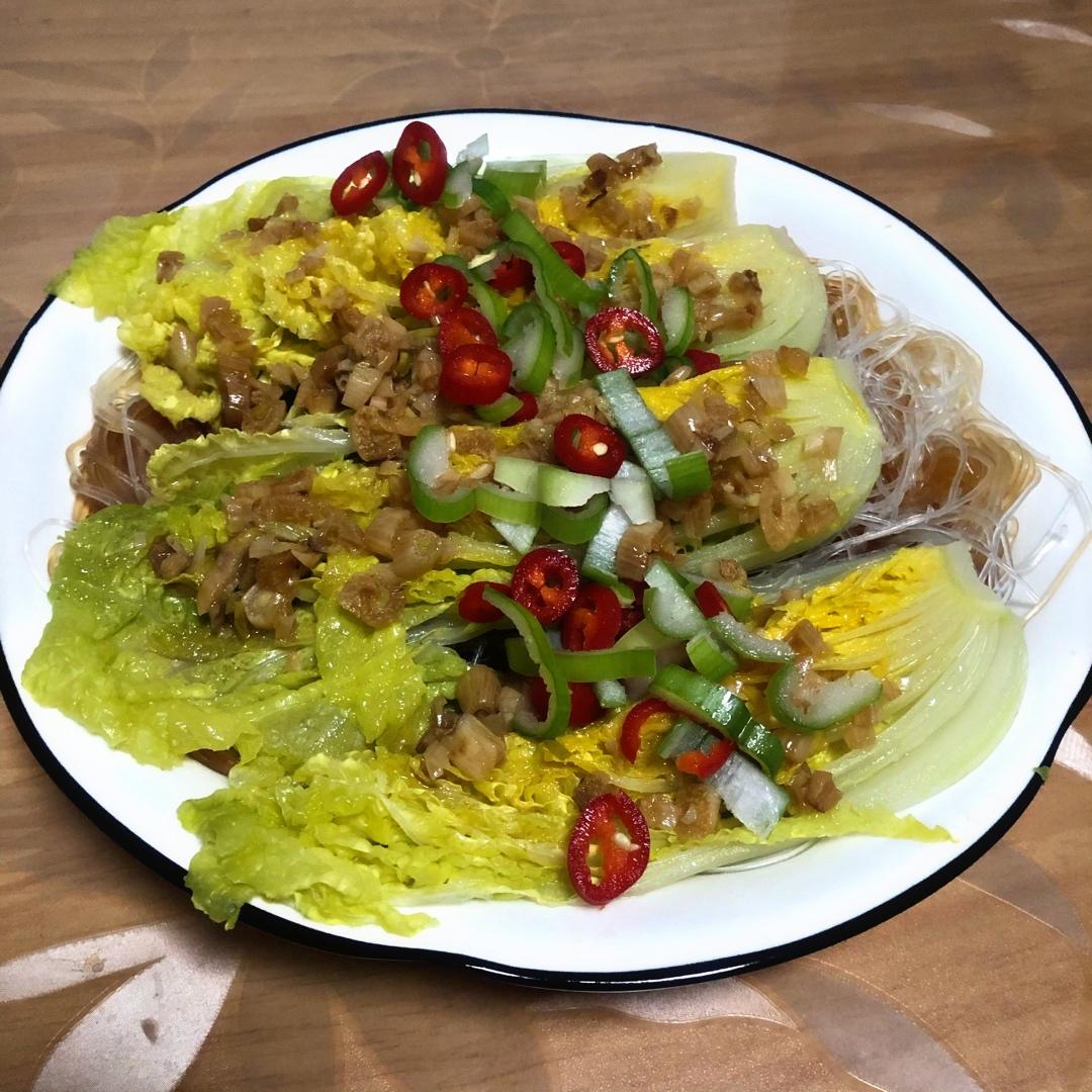 蒜蓉粉丝蒸娃娃菜