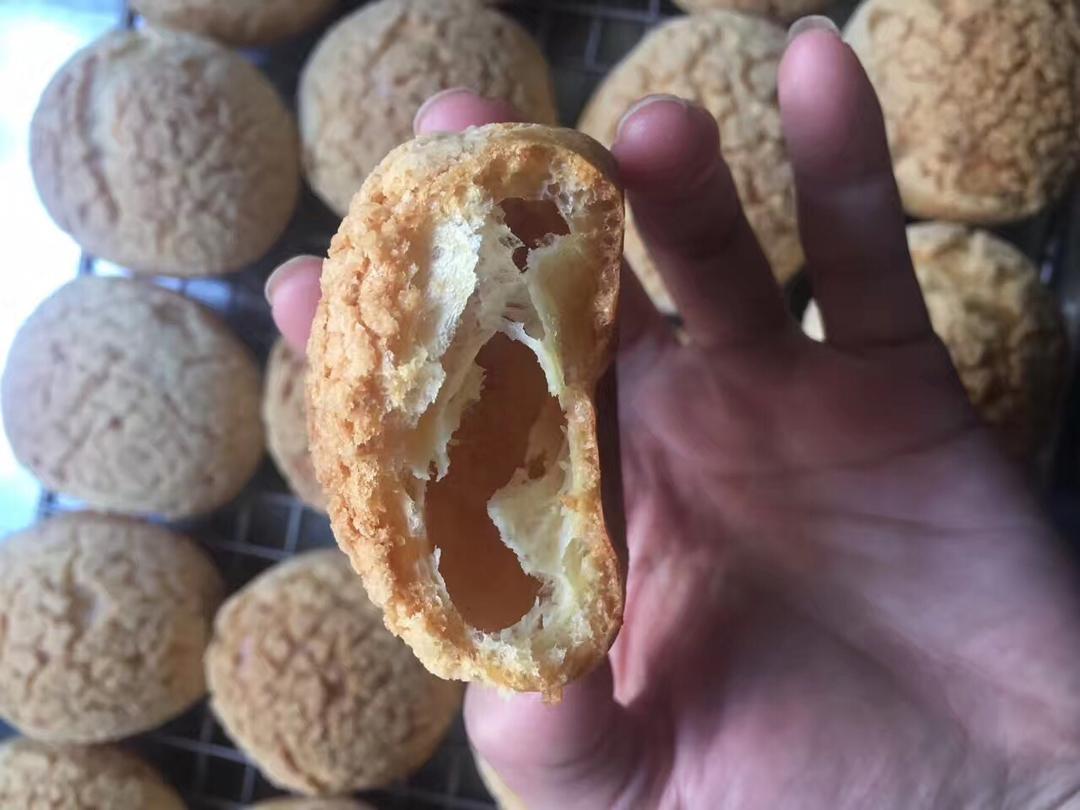 十分美味的酥皮泡芙