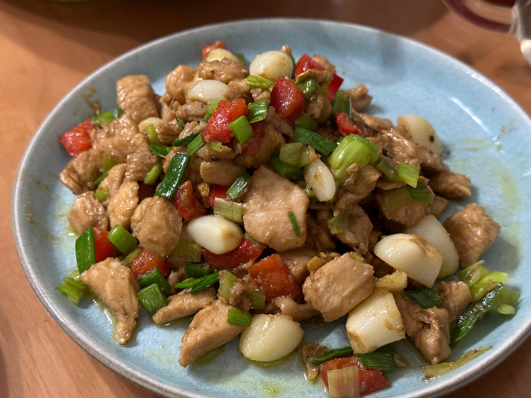 孜然蒜香鸡胸肉