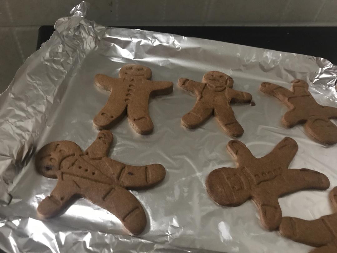 童话中的圣诞姜饼人