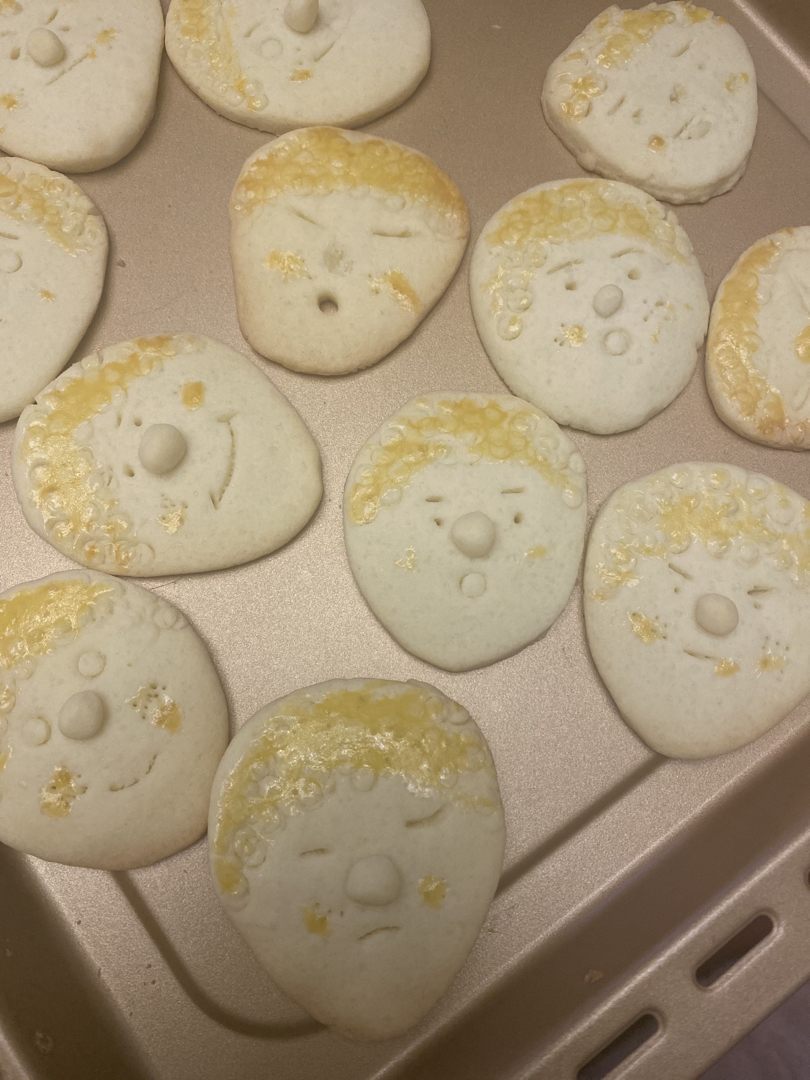 日本人气可爱脸 表情饼干