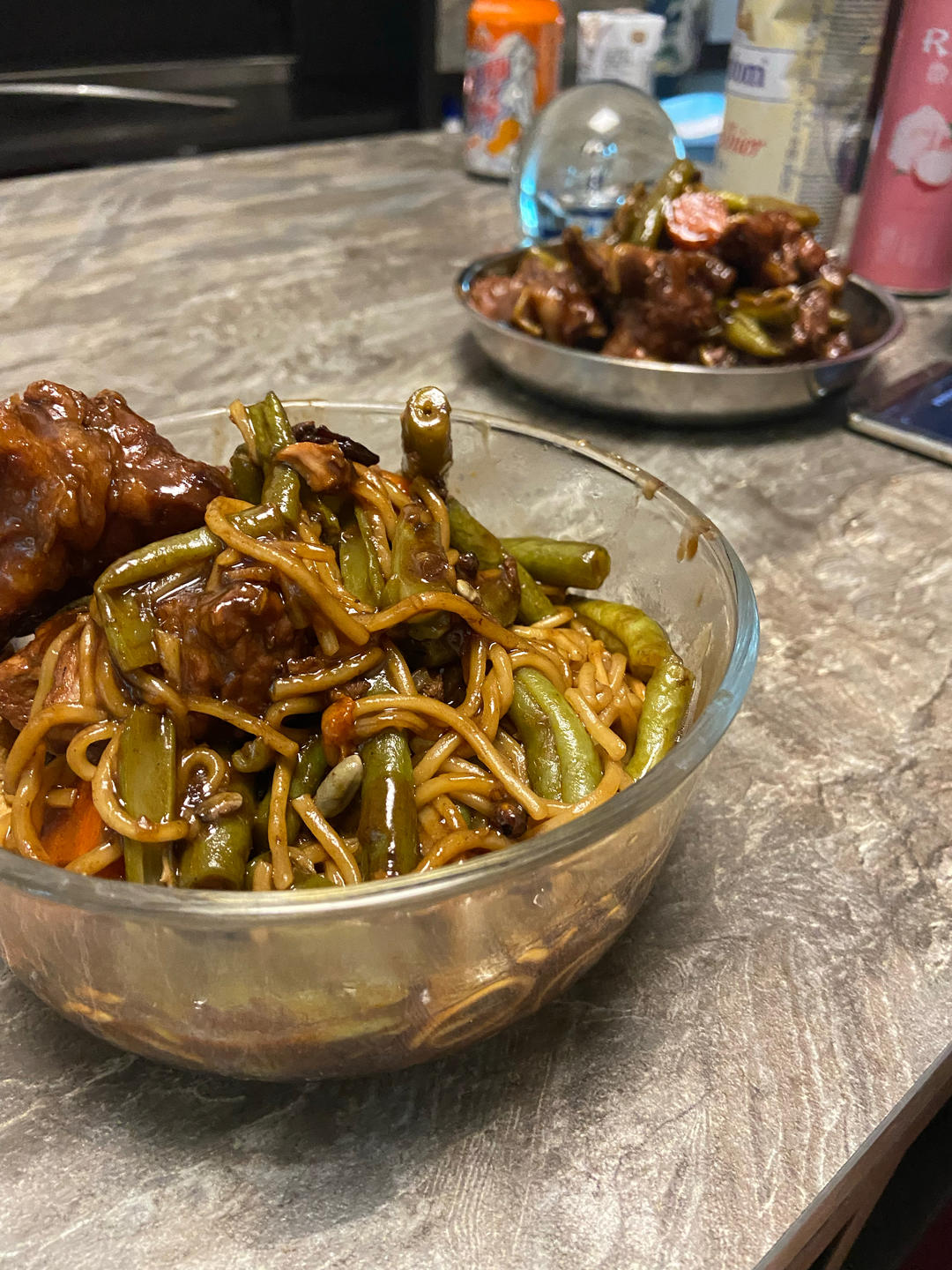 排骨焖卷子（东北特色）