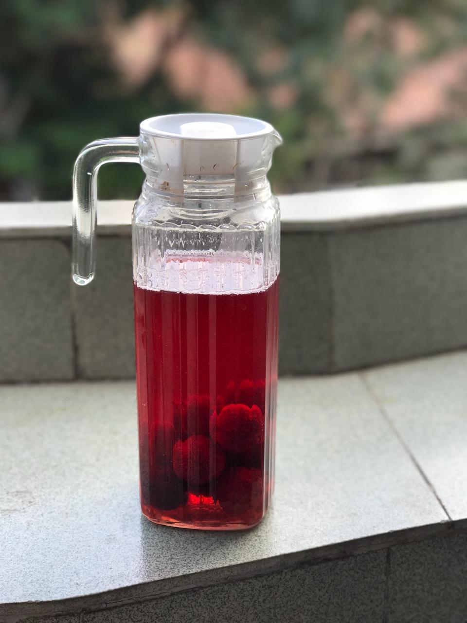 媚食天下做的酸酸甜甜杨梅汁