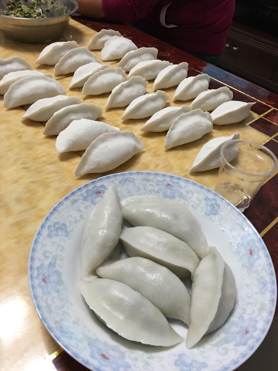 芹菜猪肉大馅饺子