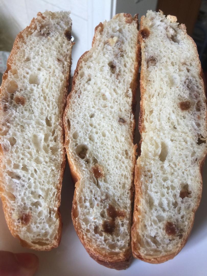 超方便“恰巴塔”意式免揉发酵过夜拖鞋面包（可高中低筋面粉