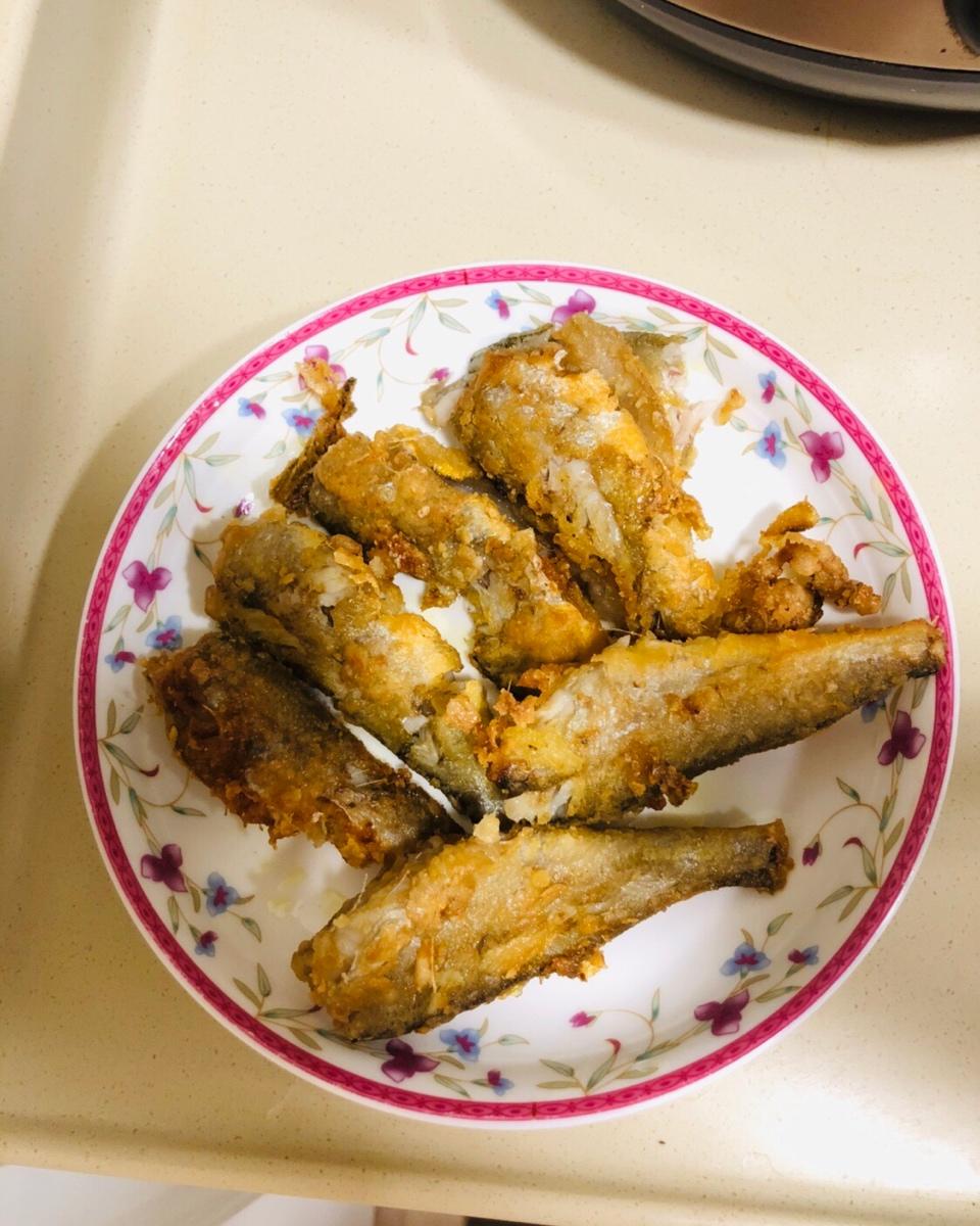 酥炸小黄鱼～吸油少