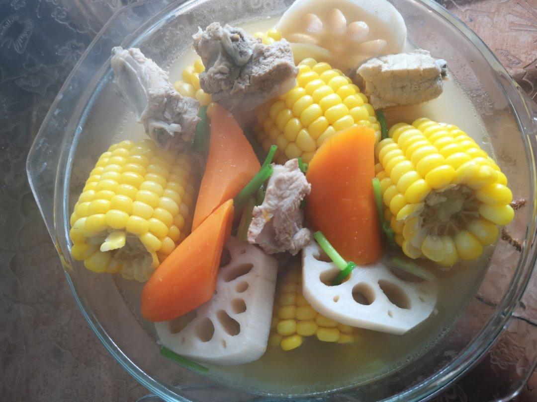 莲藕排骨玉米汤（从这道汤说起，如何煲一碗好喝的汤）