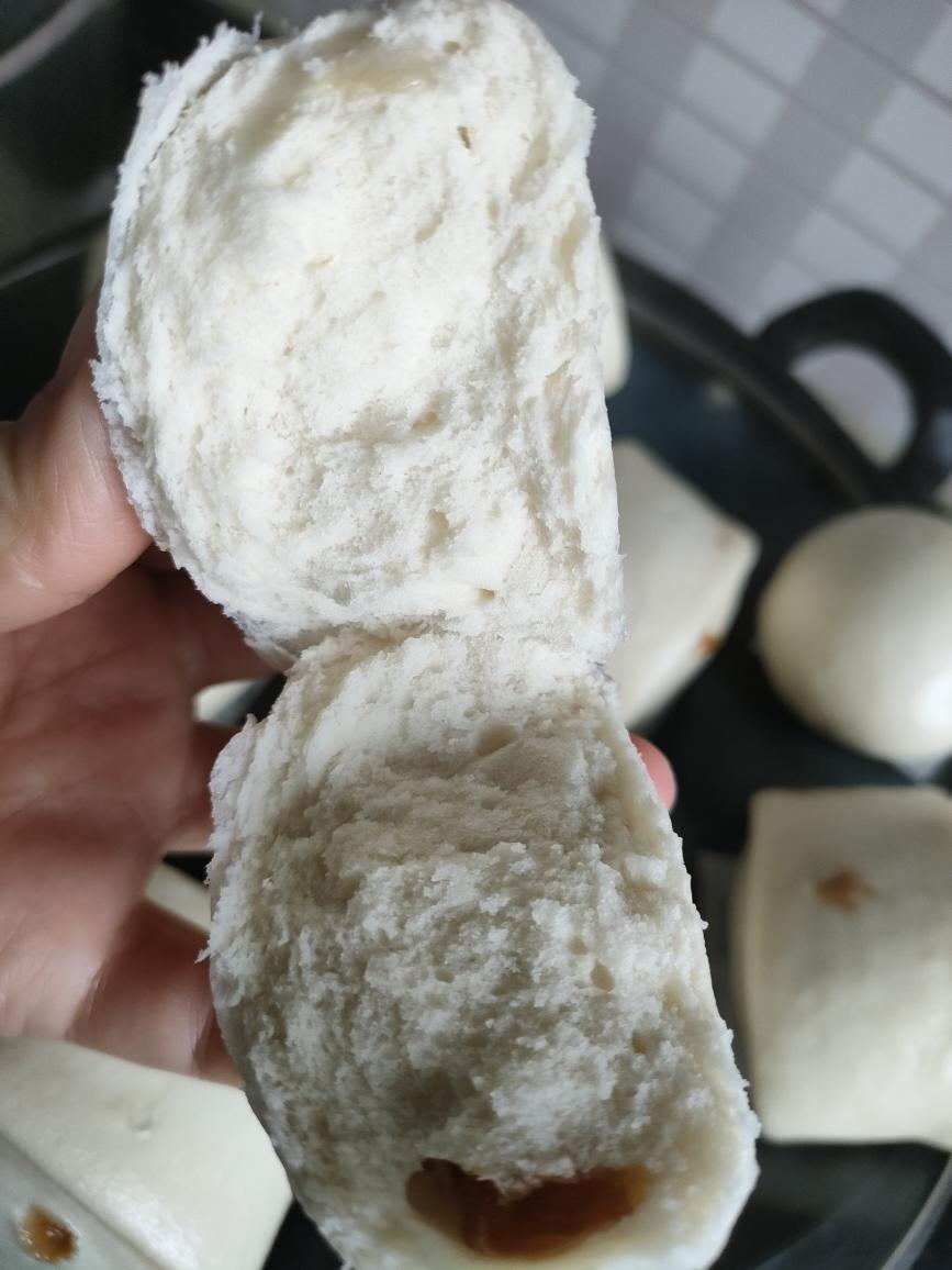 刀切馒头的做法 步骤2