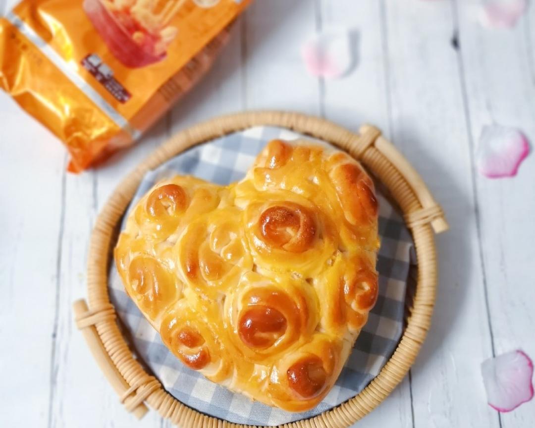 心形♡玫瑰面包〖浪漫满屋〗的做法