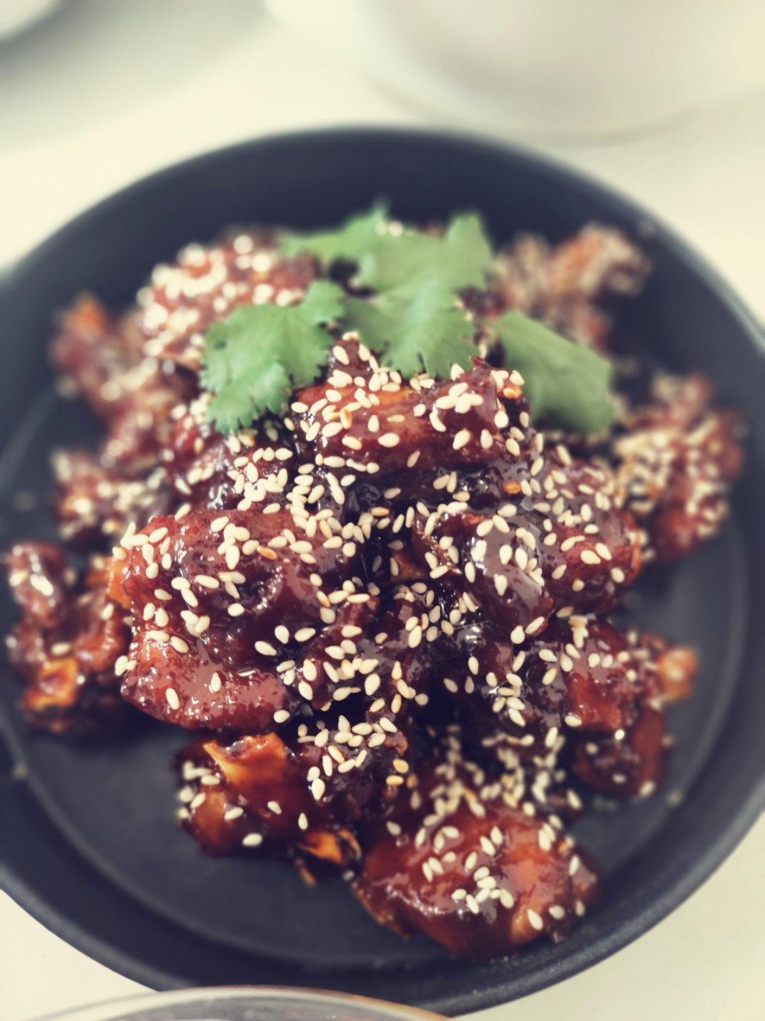 糖醋排骨/糖醋小排（不放油）（12345口诀做出正宗上海本帮）