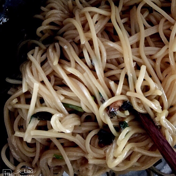 葱油瑶柱面