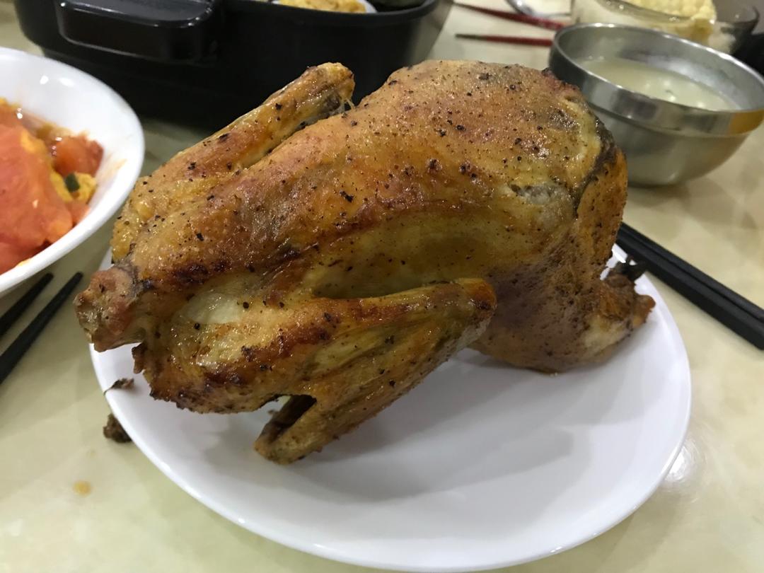 脆皮烤鸡