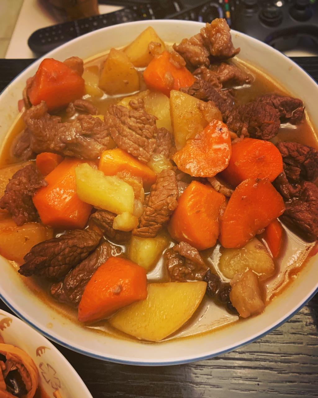 土豆炖牛肉