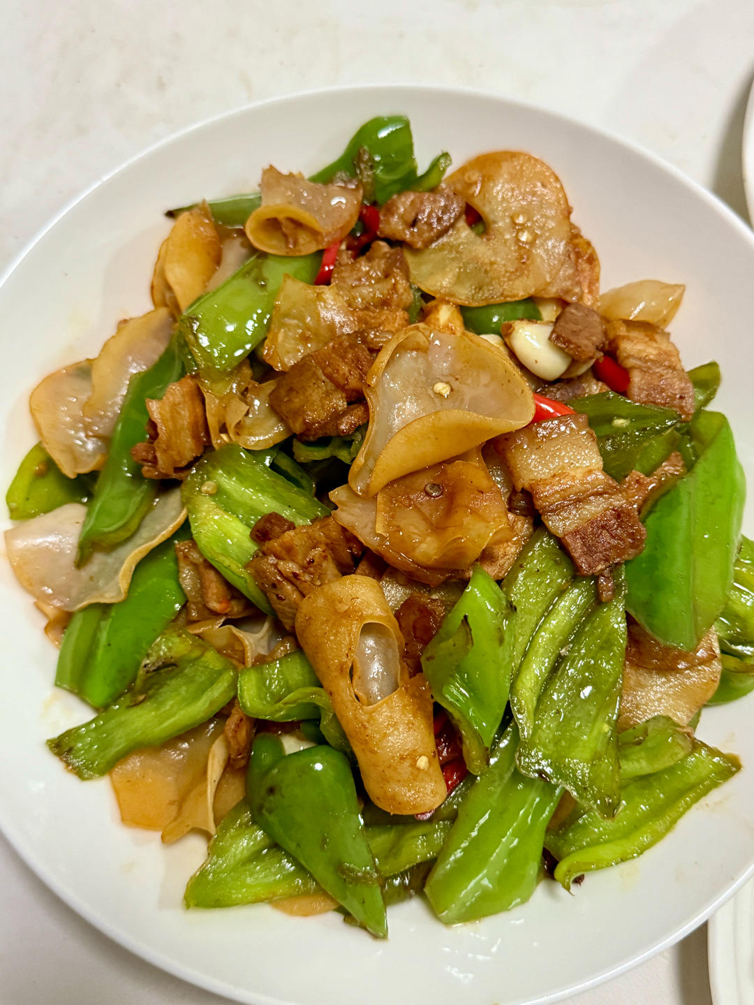 白木耳辣椒炒肉🫑🥩