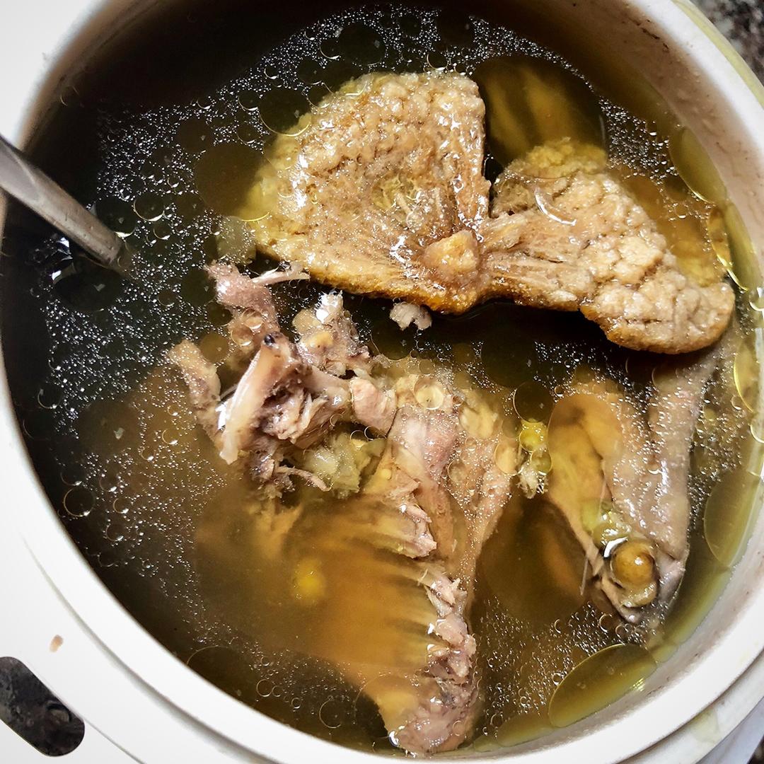 （leborn乐孕）孕妇食谱——陈皮绿豆鸽子汤