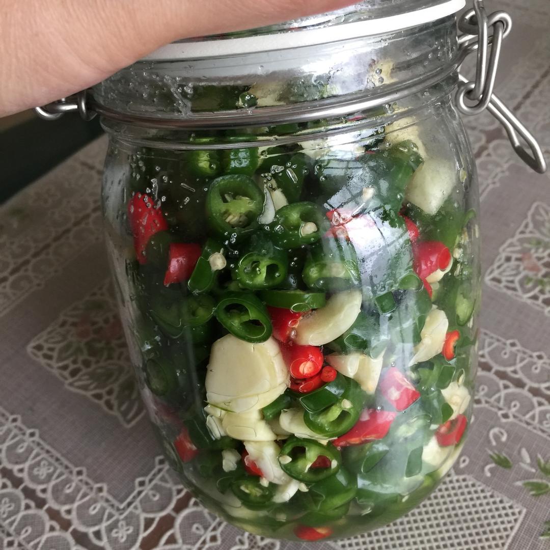 自制剁椒(腌辣椒)