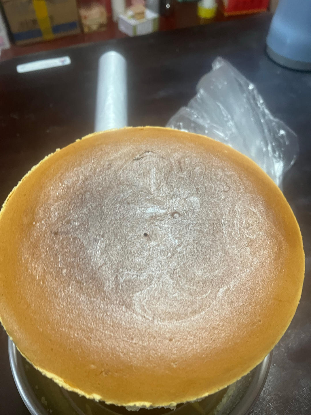 8寸轻乳酪蛋糕不开裂不缩腰