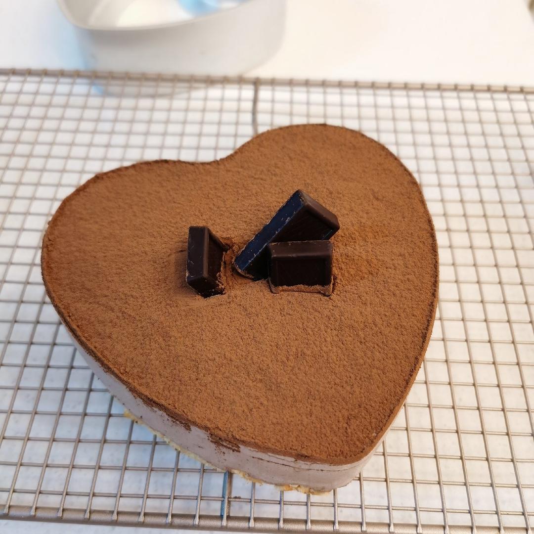 第一次就会成功的巧克力慕斯蛋糕（6寸）