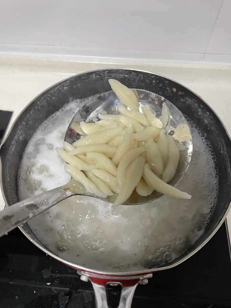 很有筋道的面疙瘩