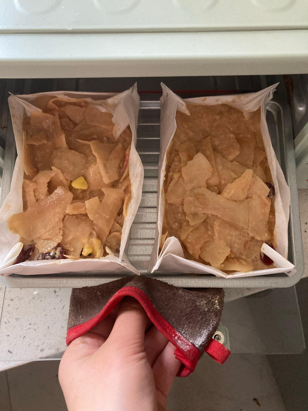 没有派皮的德国苹果派