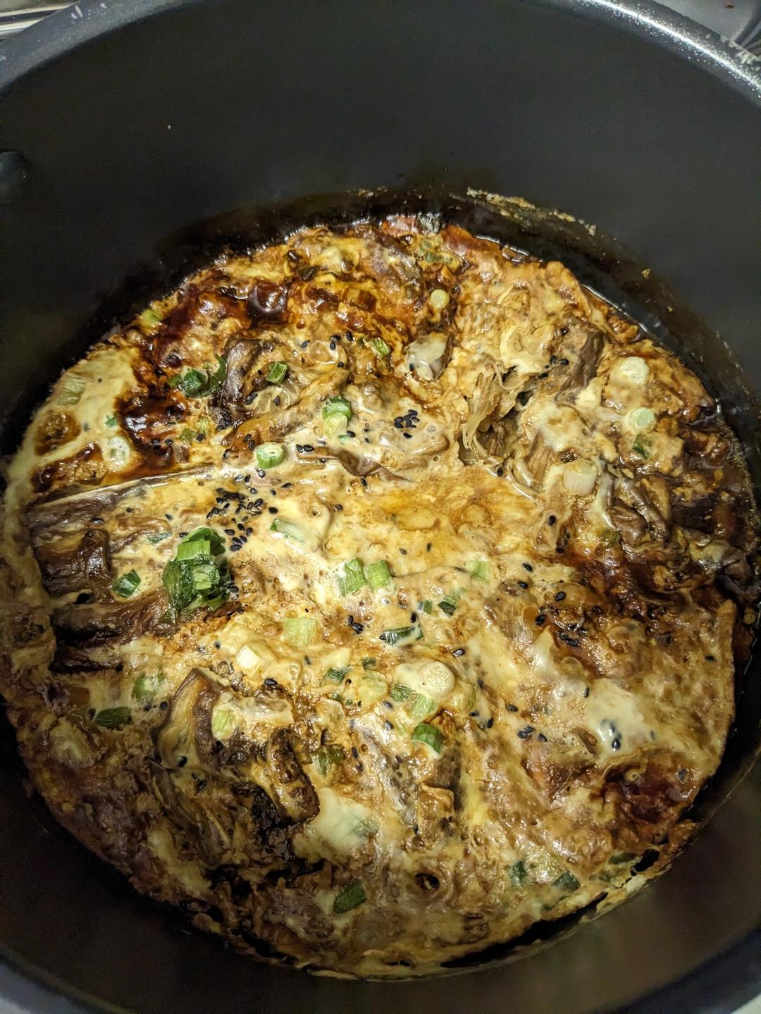 茄子的美味吃法🍆 低卡蒲烧茄子滑蛋盖饭