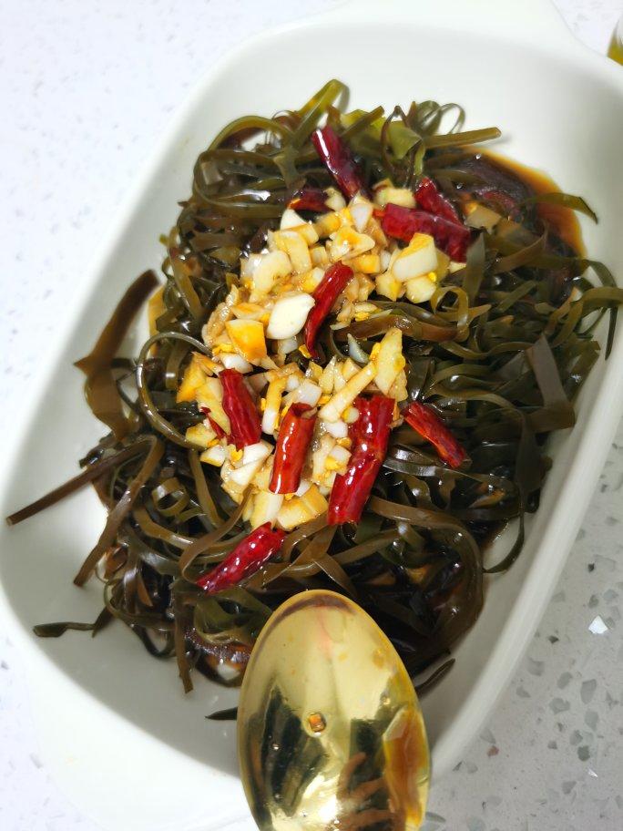 凉拌酸辣海带丝
