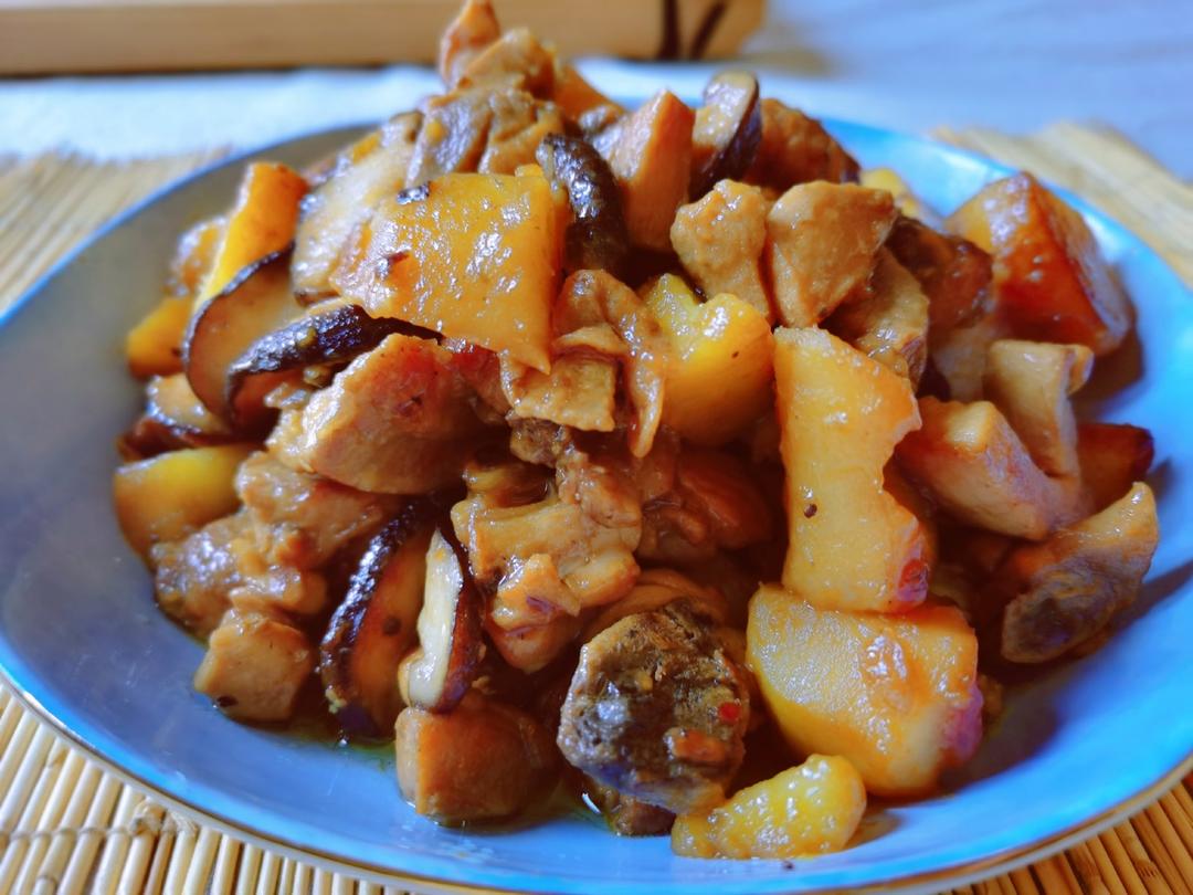 家常红烧鸡块