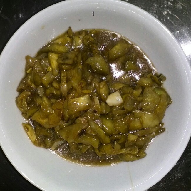 素炒茄子