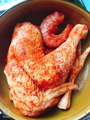电饭煲焗奥尔良鸡的做法 步骤1