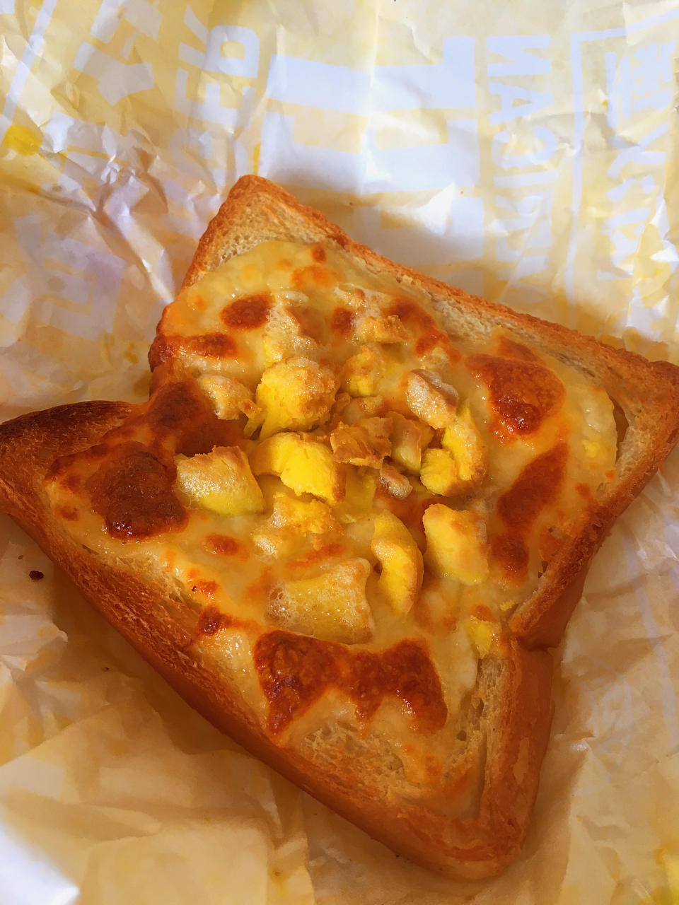 xfaj做的空气炸锅芝士烤面包片(拉丝|简易版)