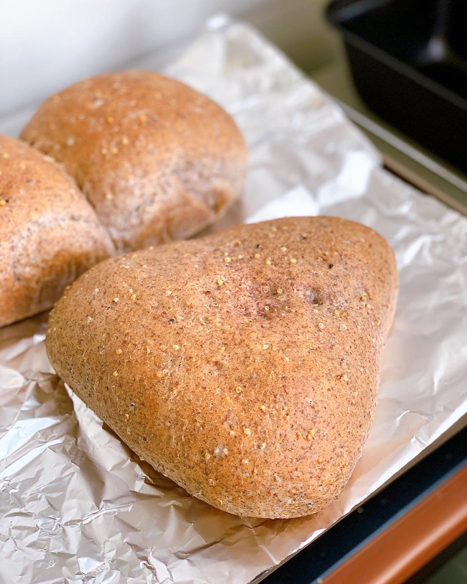 「麦麦吐司」——50%全麦➕藜麦