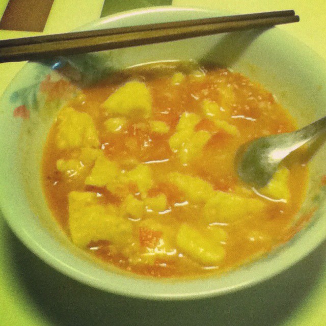 番茄汁土豆面疙瘩