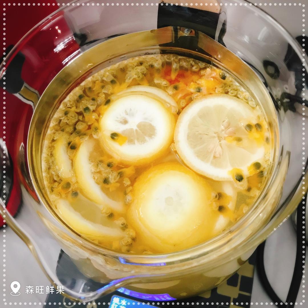 百香果柠檬红茶