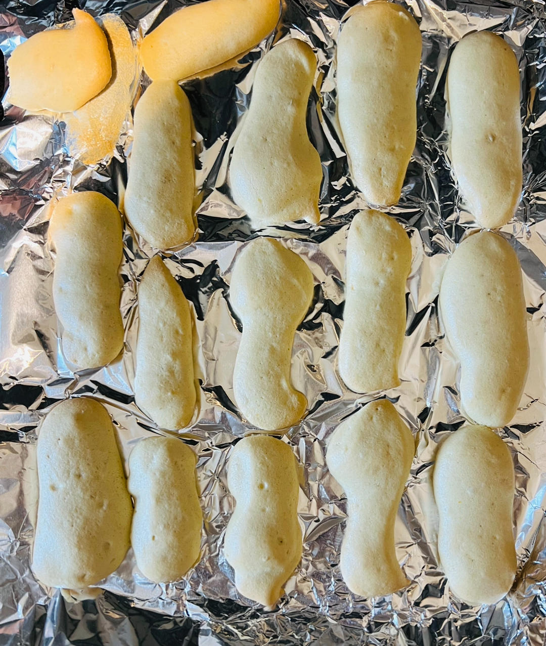 一次就成功的手指饼干～