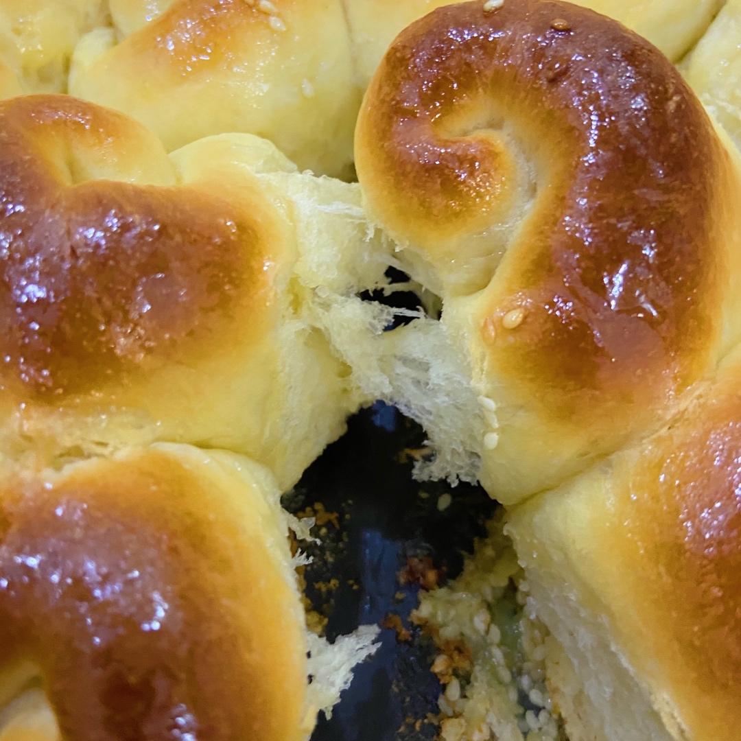 脆底蜂蜜小面包